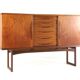 Vamo Sønderborg highboard attr. Arne Vodder | 194 cm  danish design in teak
