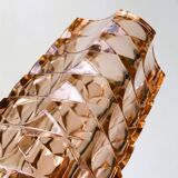Pink thick glass vase, Windsor Rosaline Luminarc model