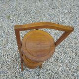 Old walnut side table