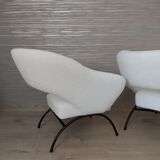 A set of four armchairs, Poland, 1960s