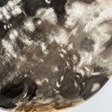 Dish in petrified wood