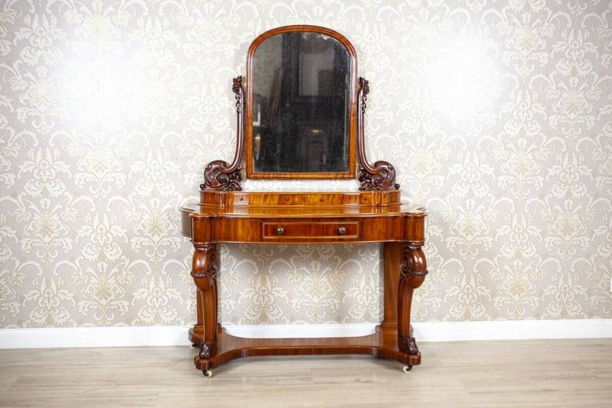 Antique Vanity Table in Mahogany, 1890s