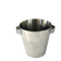 Art Deco Champagne Ice Bucket, Vintage French Chromed Stainless Steel