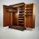 1930s Compactom Gentleman’s Wardrobe Model No. 702 in Brown Oak