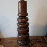 Wooden lamp base