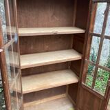 Vintage glass-fronted cabinet