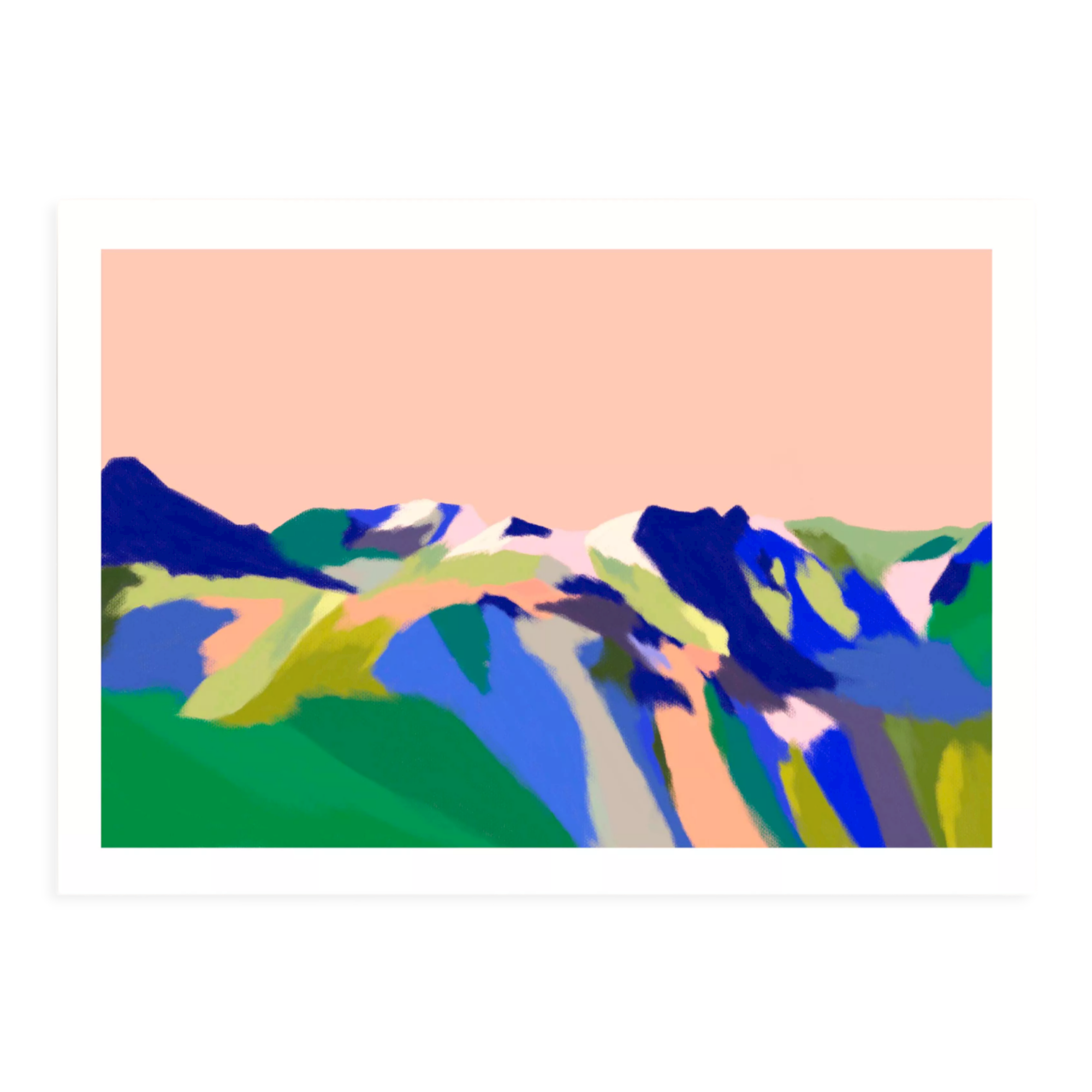 La Rosière - limited edition art print (A4)