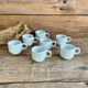 7 tasses à expresso Sarreguemines