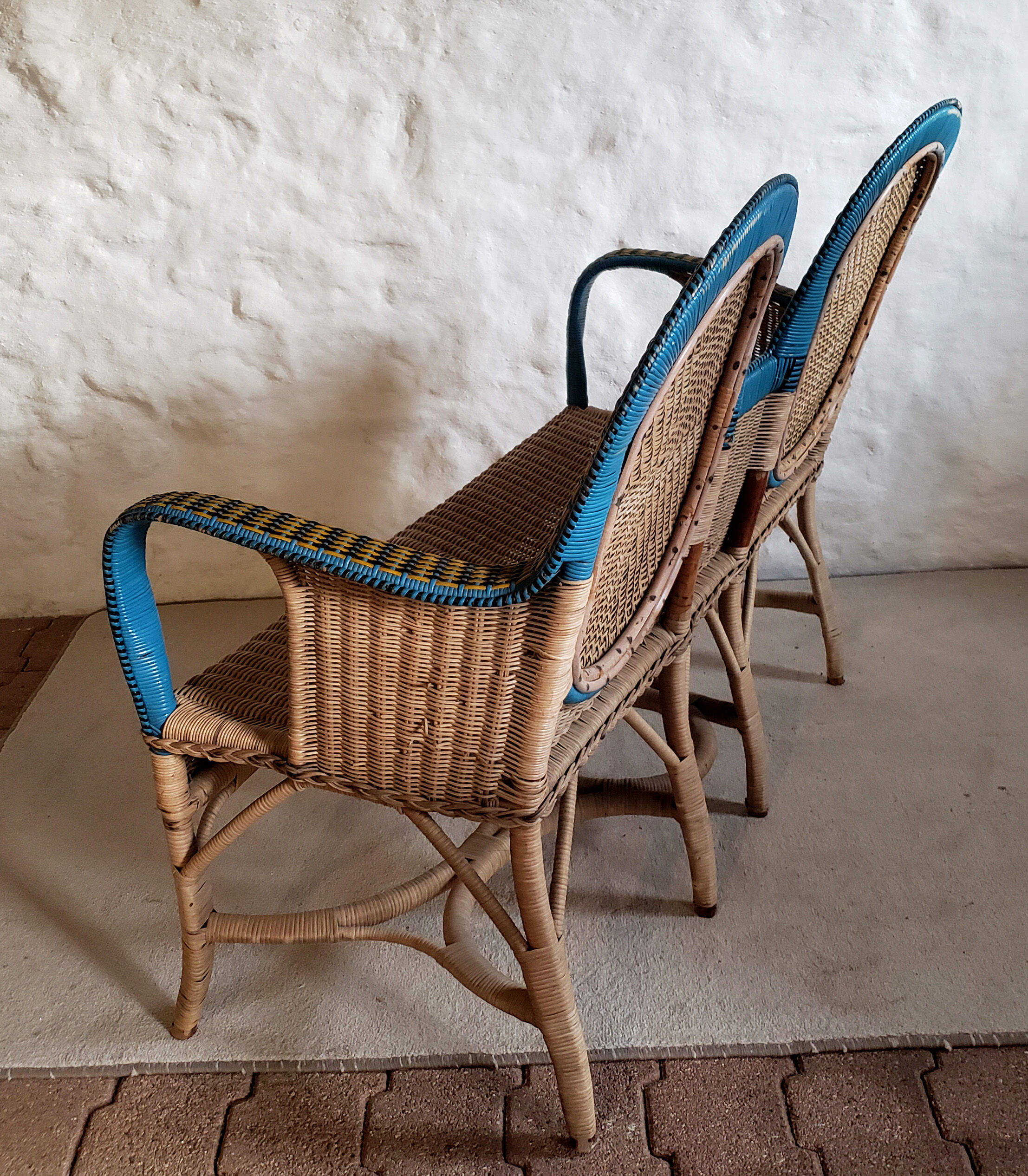 1930 rattan lounge set