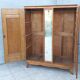 Vintage oak wardrobe