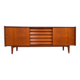 Enfilade scandinave en teck, années 60