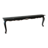 Large console in blackened wood