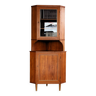 Vintage corner cabinet | wall cupboard | teak | 60s | sweden