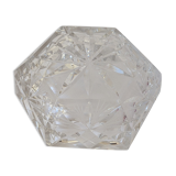 Hexagonal crystal ashtray