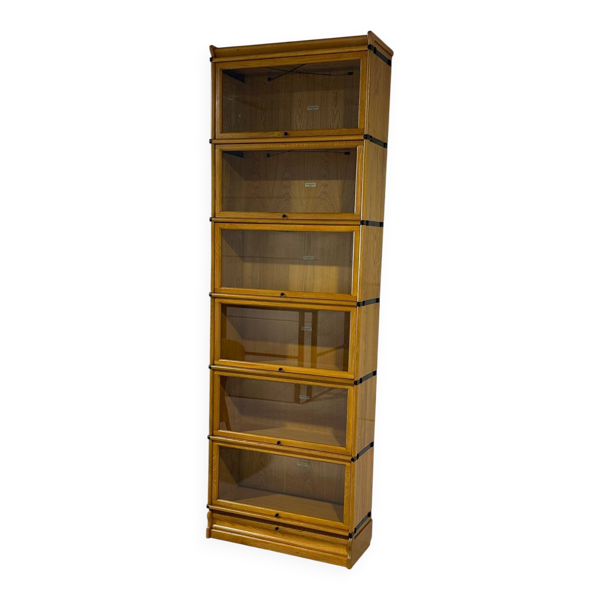 Bibliothèque Globe Wernicke en chêne