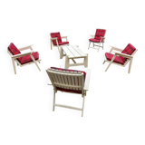 Clairitex living room and two chairs from the 60s and 70s