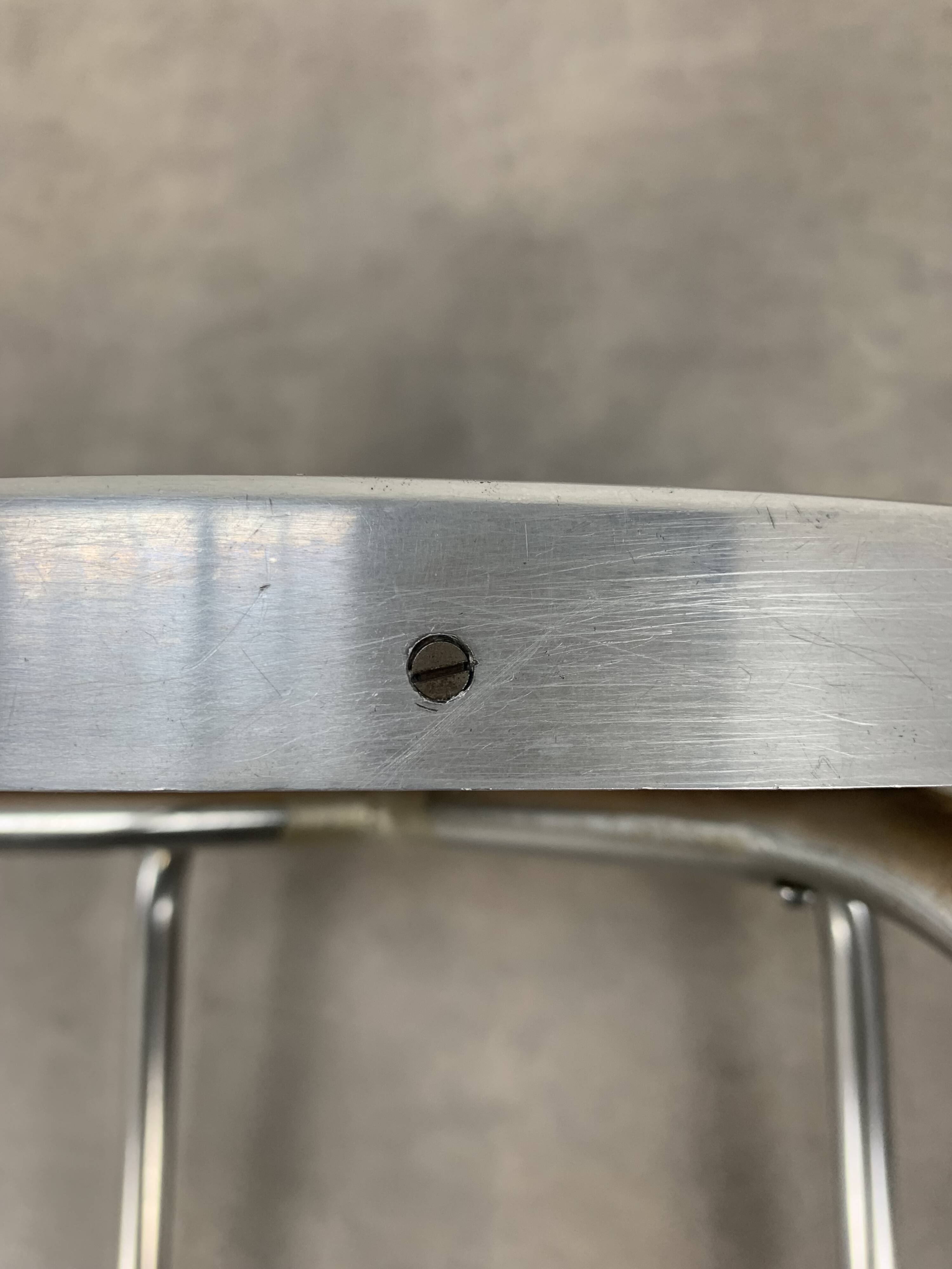 Bauhaus pedestal table, side table