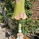 Antique lamp in Italian ceramic