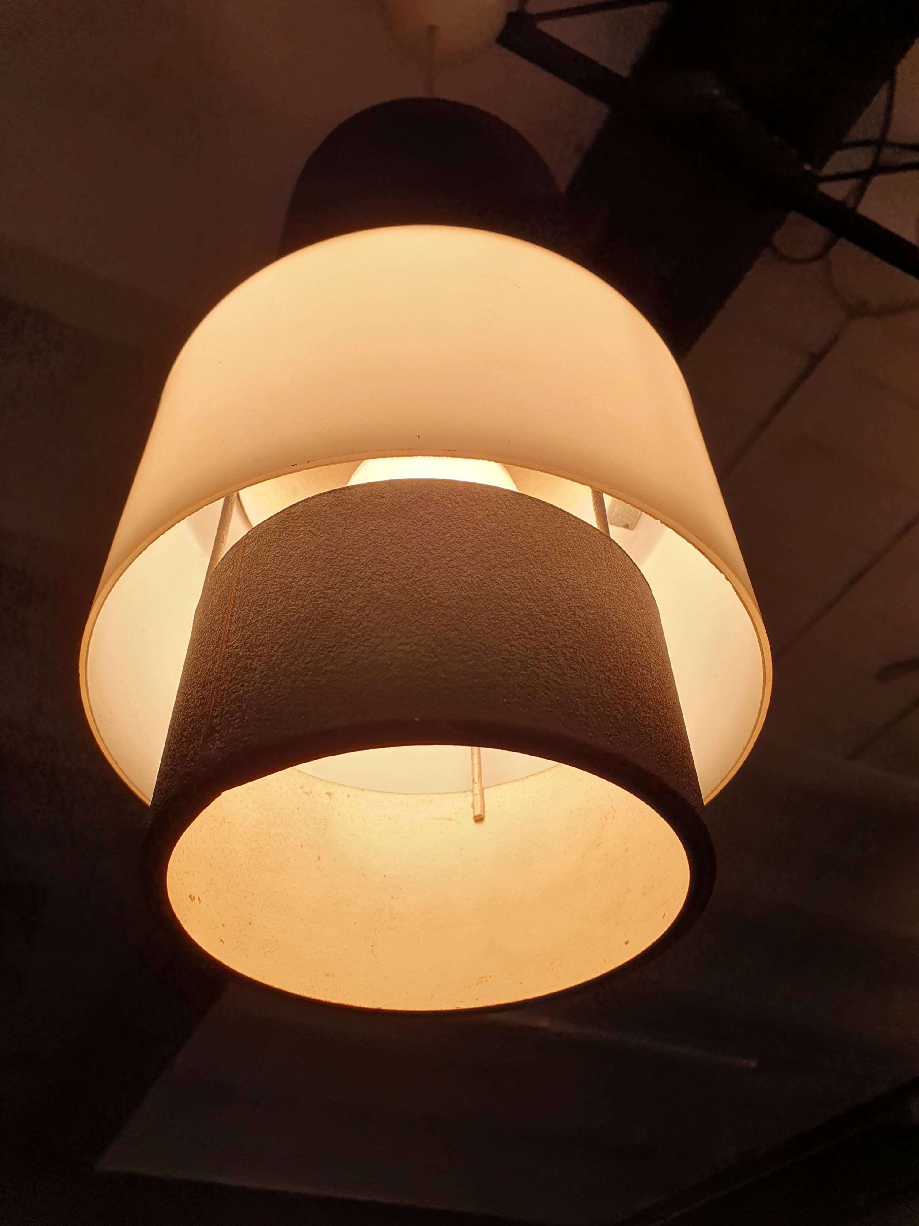 Cadix ceiling light design Louis Kalff for Philips 1950s