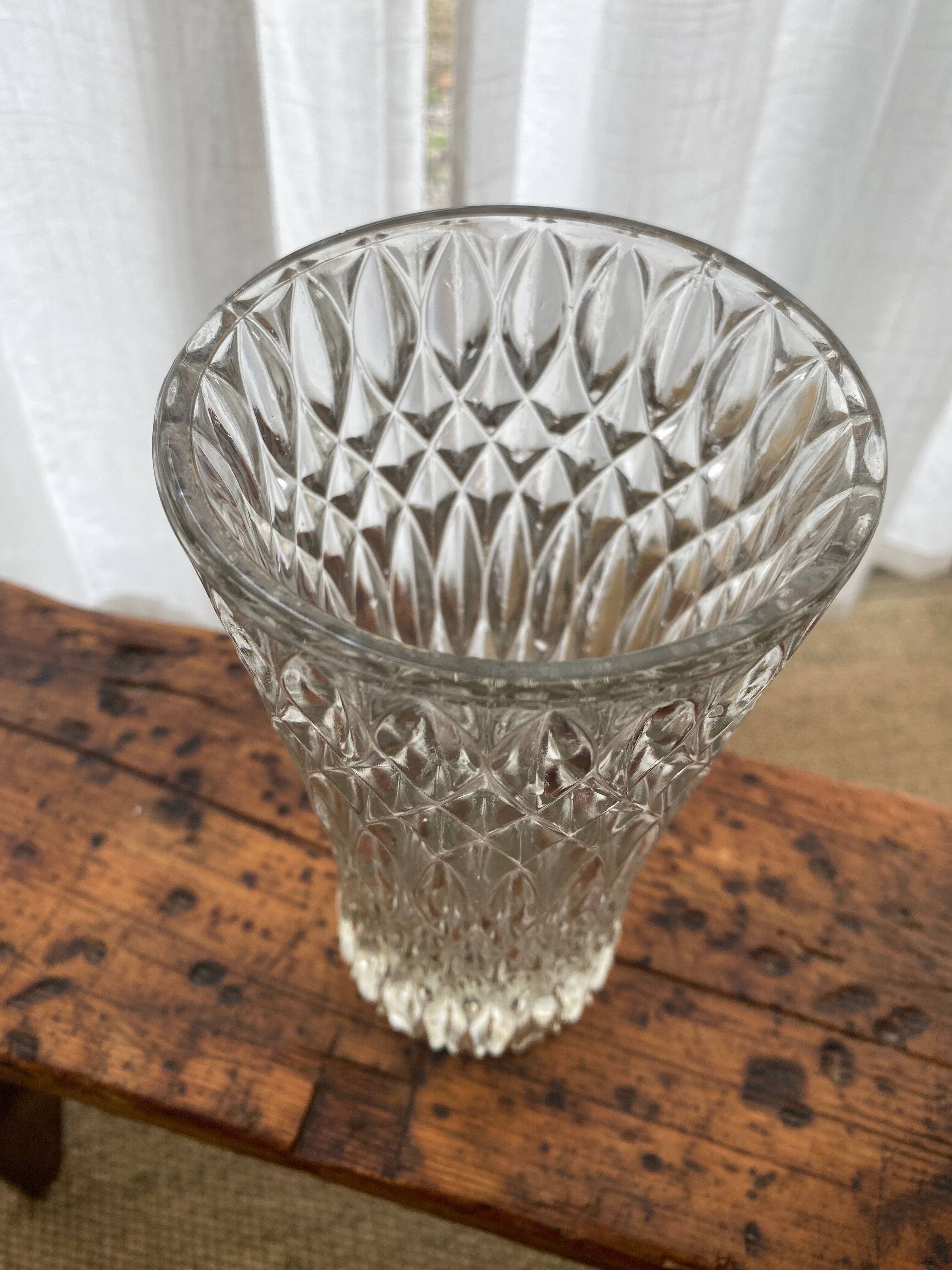 Crystal vase