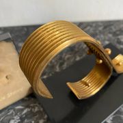 Pair of Modernist Gold Starry Bookends