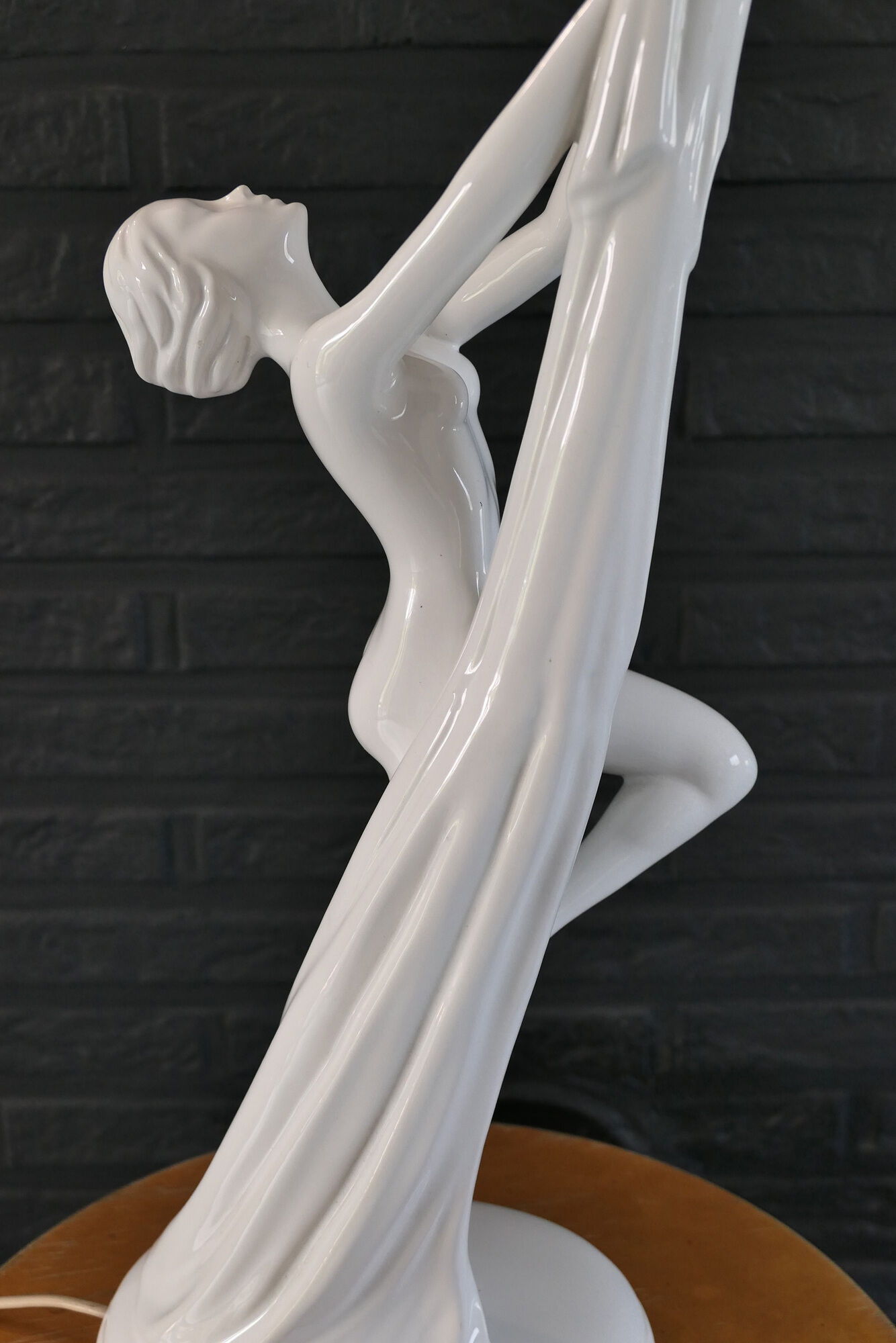 Large table lamp Art Deco style 1960s-70s