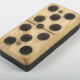 Bone and ebony dominoes game