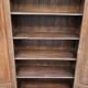 Antique Art Deco Burmese teak cabinet
