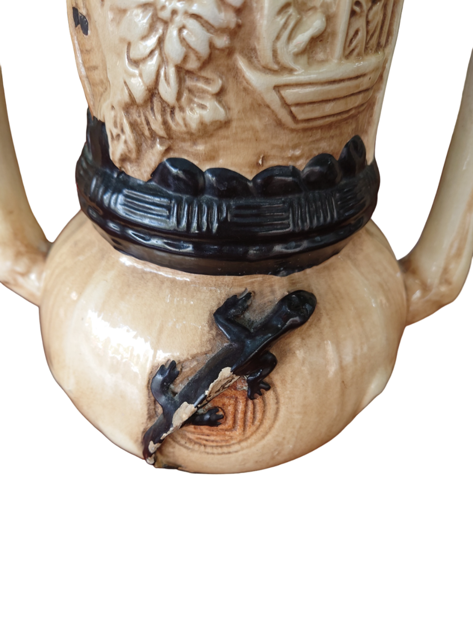 Vase en poterie d'art Bretby