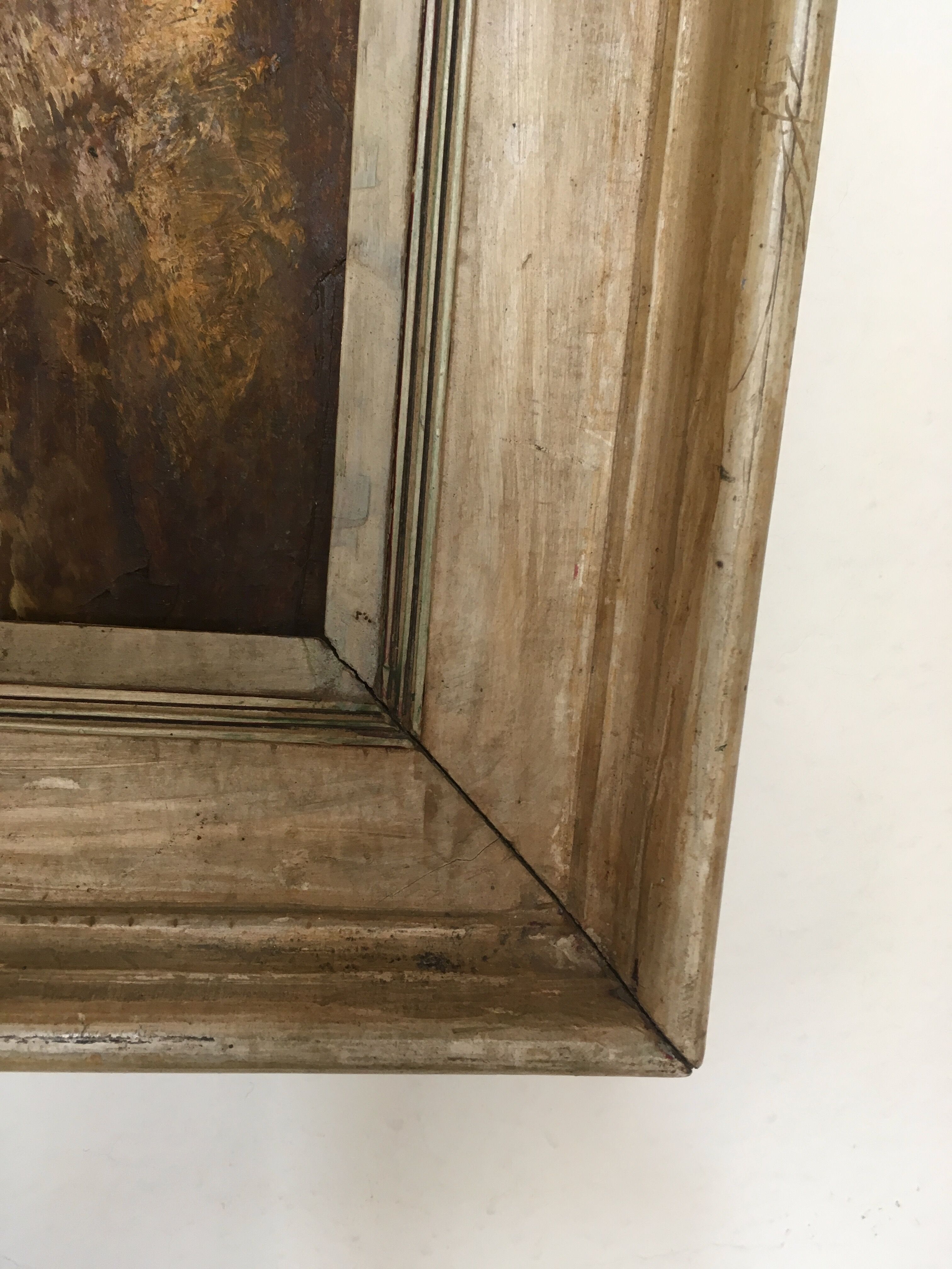 Portrait à l'huile d'homme à l'écharpe 60