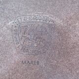 Set of 10 niderviller glazed stoneware plates