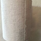 Ceramic lamp and textured fabrics