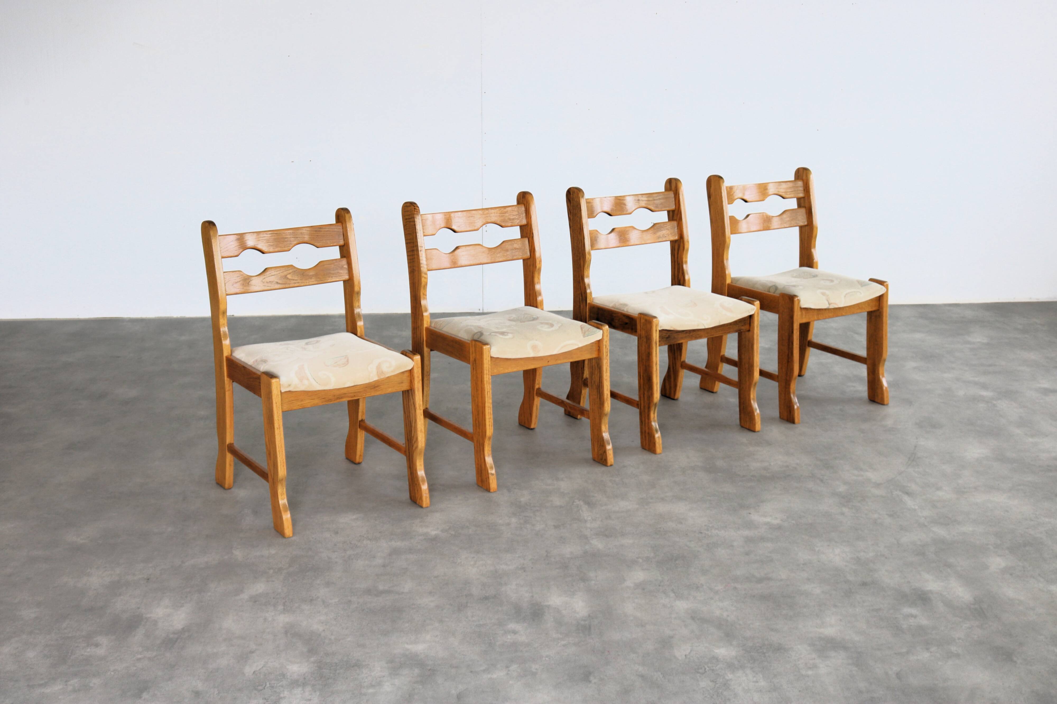 Vintage dining chairs | chairs | brutalist | 1960s