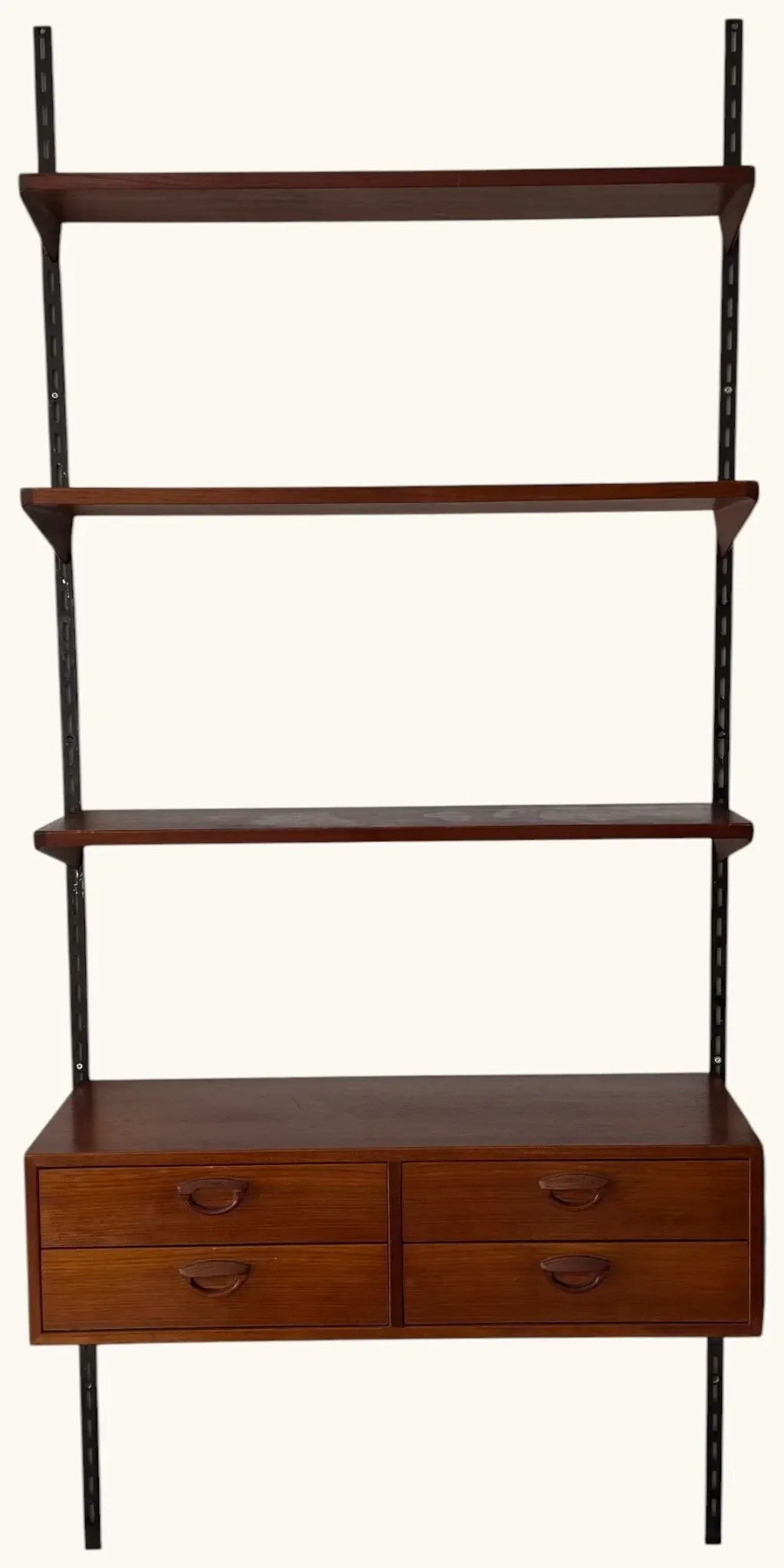Danish wall system with drawer unit — Kai Kristiansen for FM Furniture
