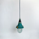 Soviet industrial suspension lamp