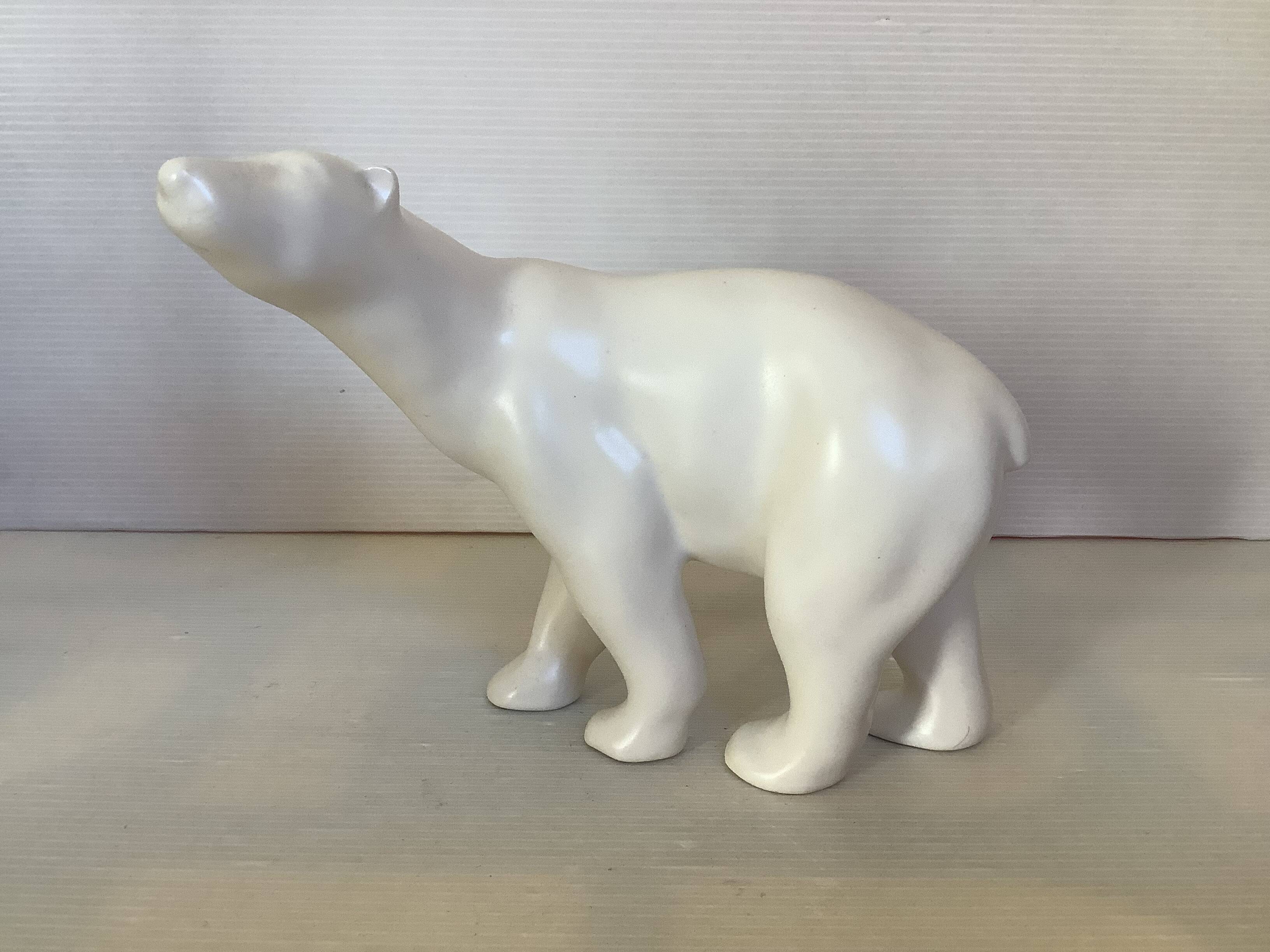 Popular white ceramic bear