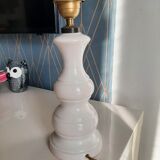 Pied de lampe céramique blanche Jean Roger