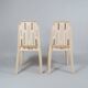 Paire de chaises Pierre Paulin