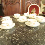 Porcelain cups- batch of 8 - early 20th