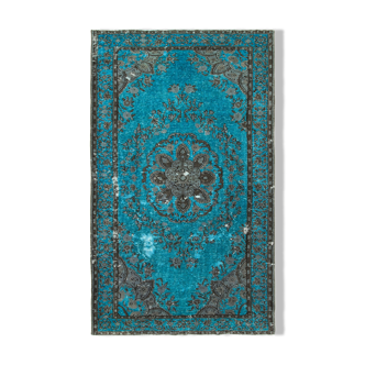 Tapis oriental noué à la main des années 1970 195 cm x 322 cm