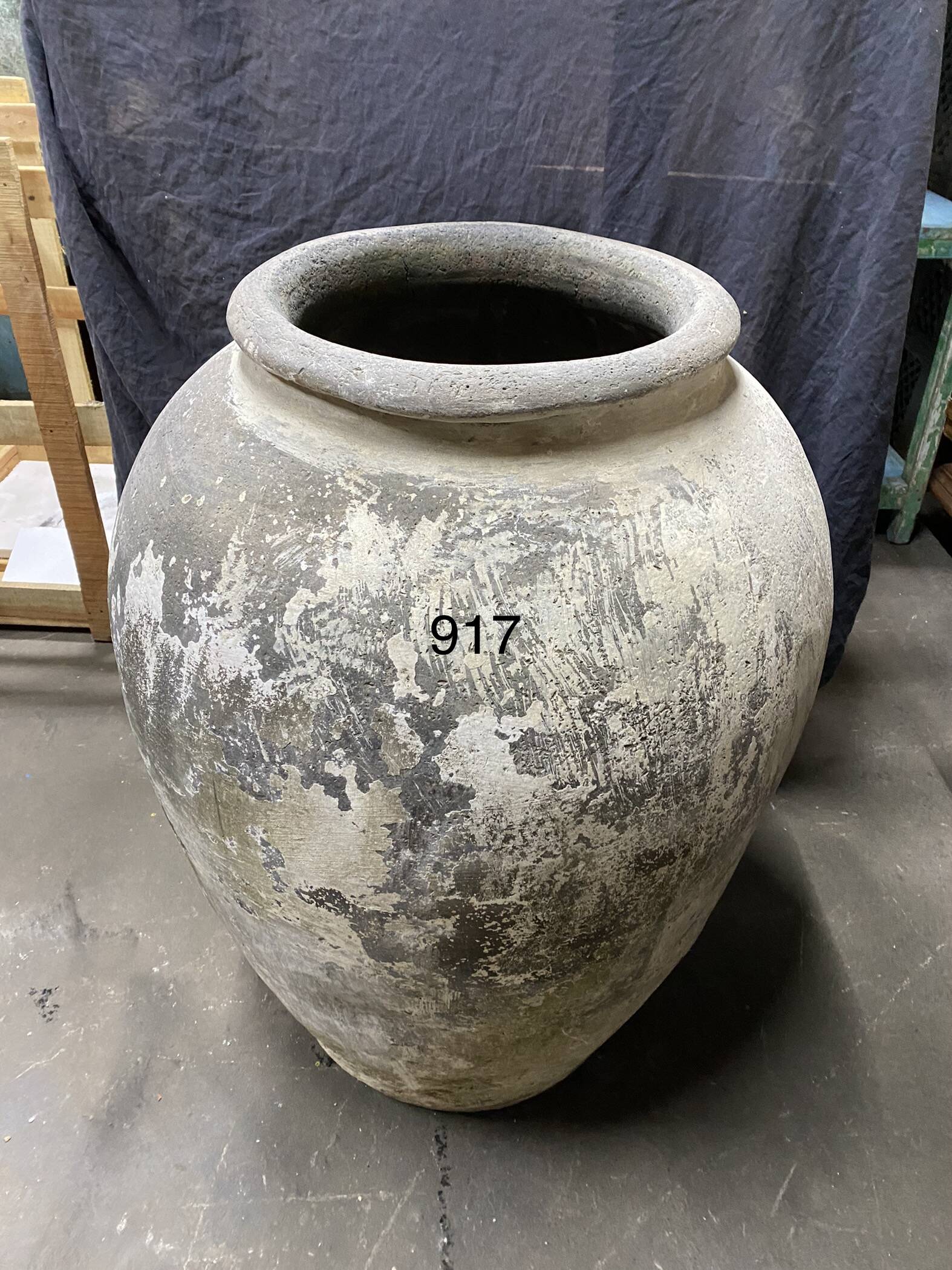 Ancient Indian terracotta jar