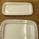 Set of 2 Rectangular Serving Dishes in Rosenthal Porcelain