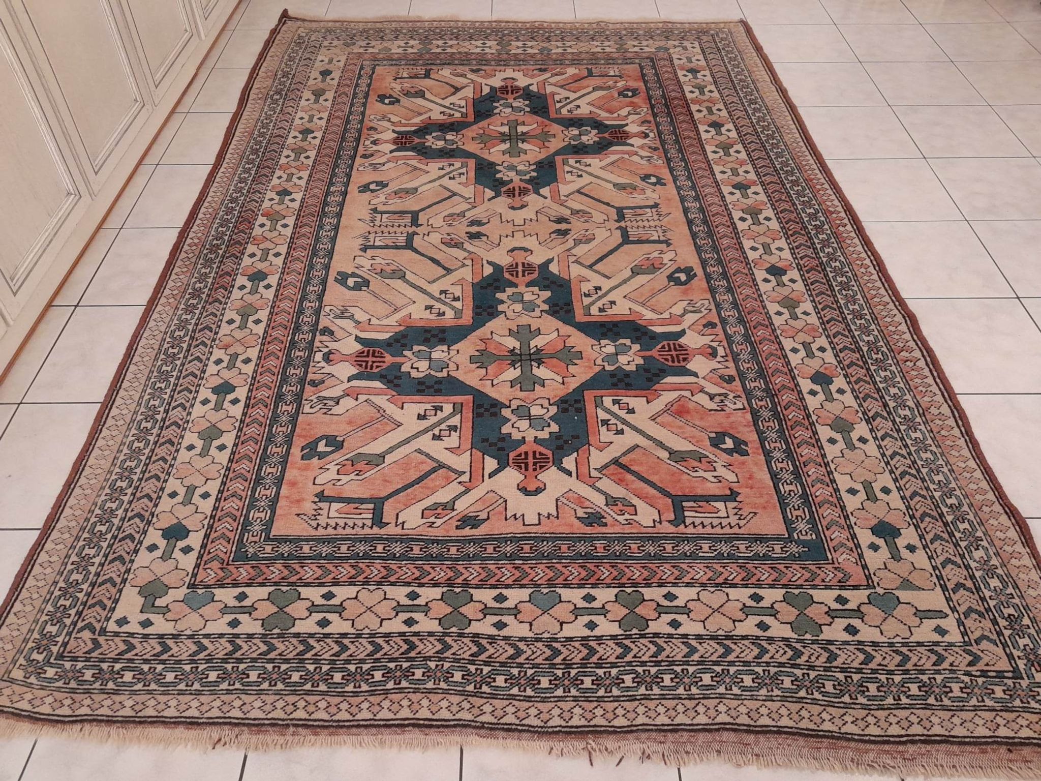 Anatolian carpet Kars handmade 278x187cm