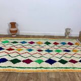 Handmade Moroccan Berber rug 254 X 152 CM
