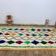 Handmade Moroccan Berber rug 254 X 152 CM