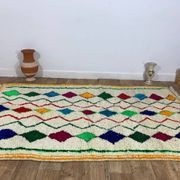 Tapis berbère marocain artisanal fait main 254 X 152 CM