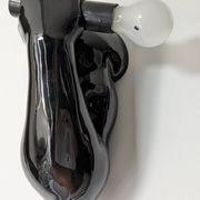 "Haltere" ceramic enamel wall light by Jean Claude Peiré from the 1980s.