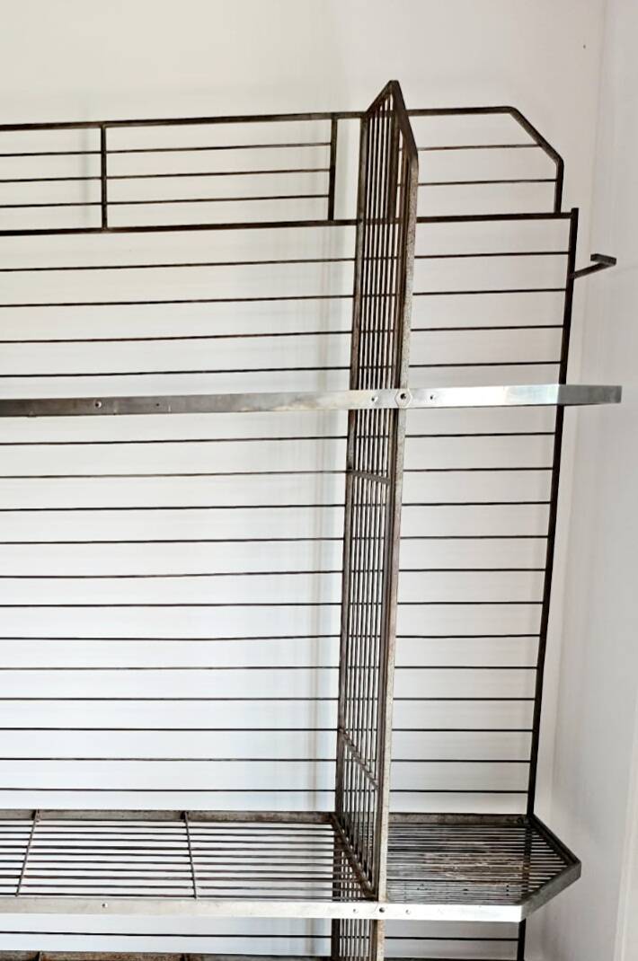 Large industrial design bakery shelf