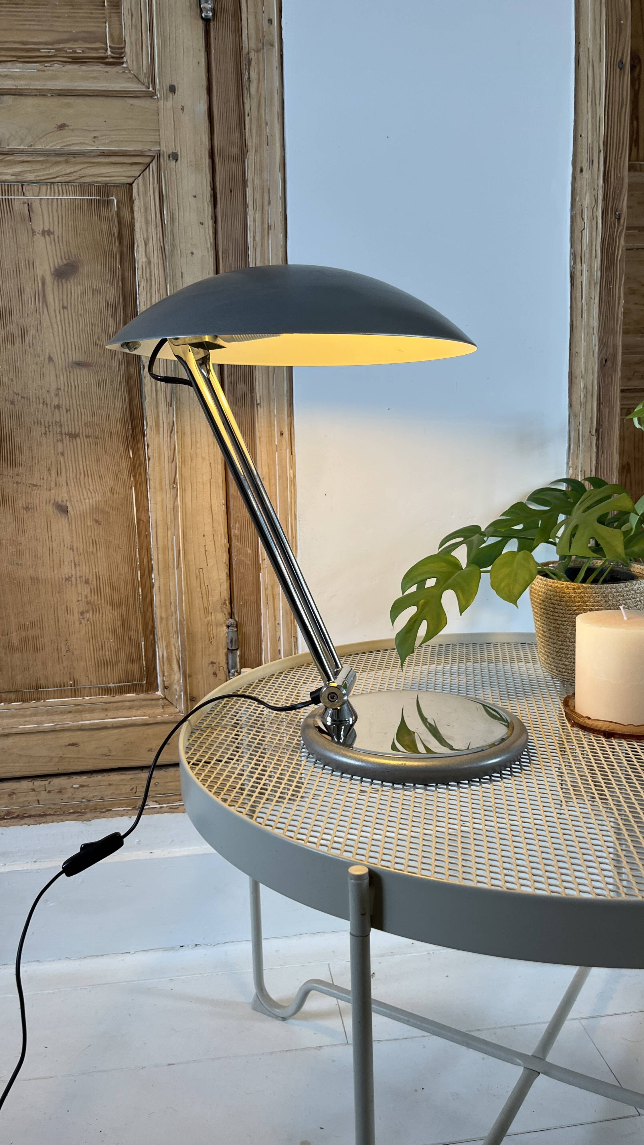 Vintage Aluminor desk lamp