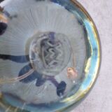 Inclusion glass paste paperweight Maure-Vieil -Bob Le Bleis - 1970's